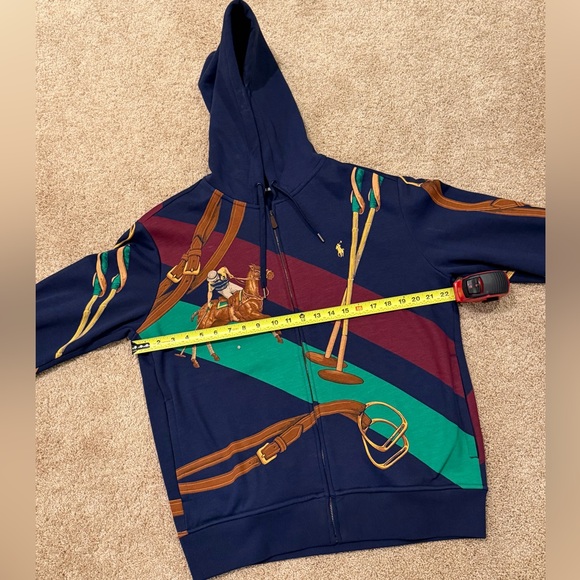 Ralph Lauren Polo - Equestrian Print Zip Hoodie - Picture 6 of 7